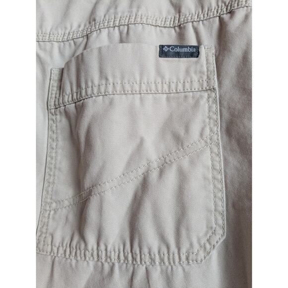 Columbia Mens Khaki Omni Shield Advance Repellency Pants Size 34x30 EUC - Picture 8 of 12